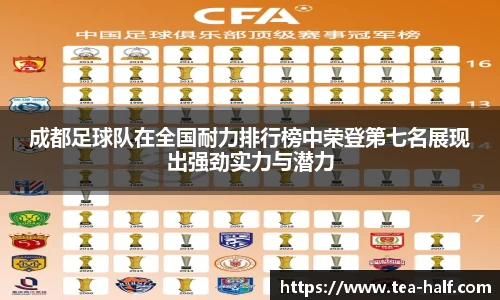 成都足球队在全国耐力排行榜中荣登第七名展现出强劲实力与潜力